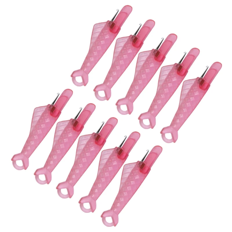 10 Pcs Sewing Machine Needle Threader Fish Type Quick Sewing Threader Embroidery Automatic Sewing Needle Threader A0KF