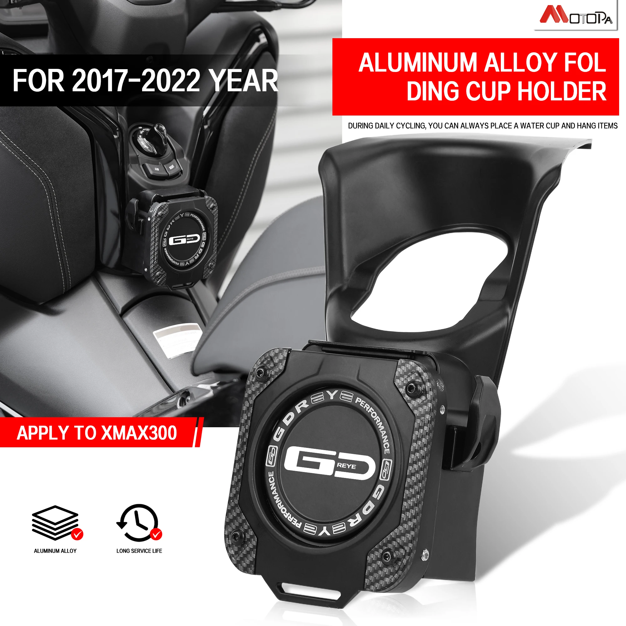 

Специальный кронштейн для мотоцикла с подставкой для чашки для воды XMAX 300 2020, держатель для чашки для напитков и воды для Yamaha XMAX 300 2017-2022