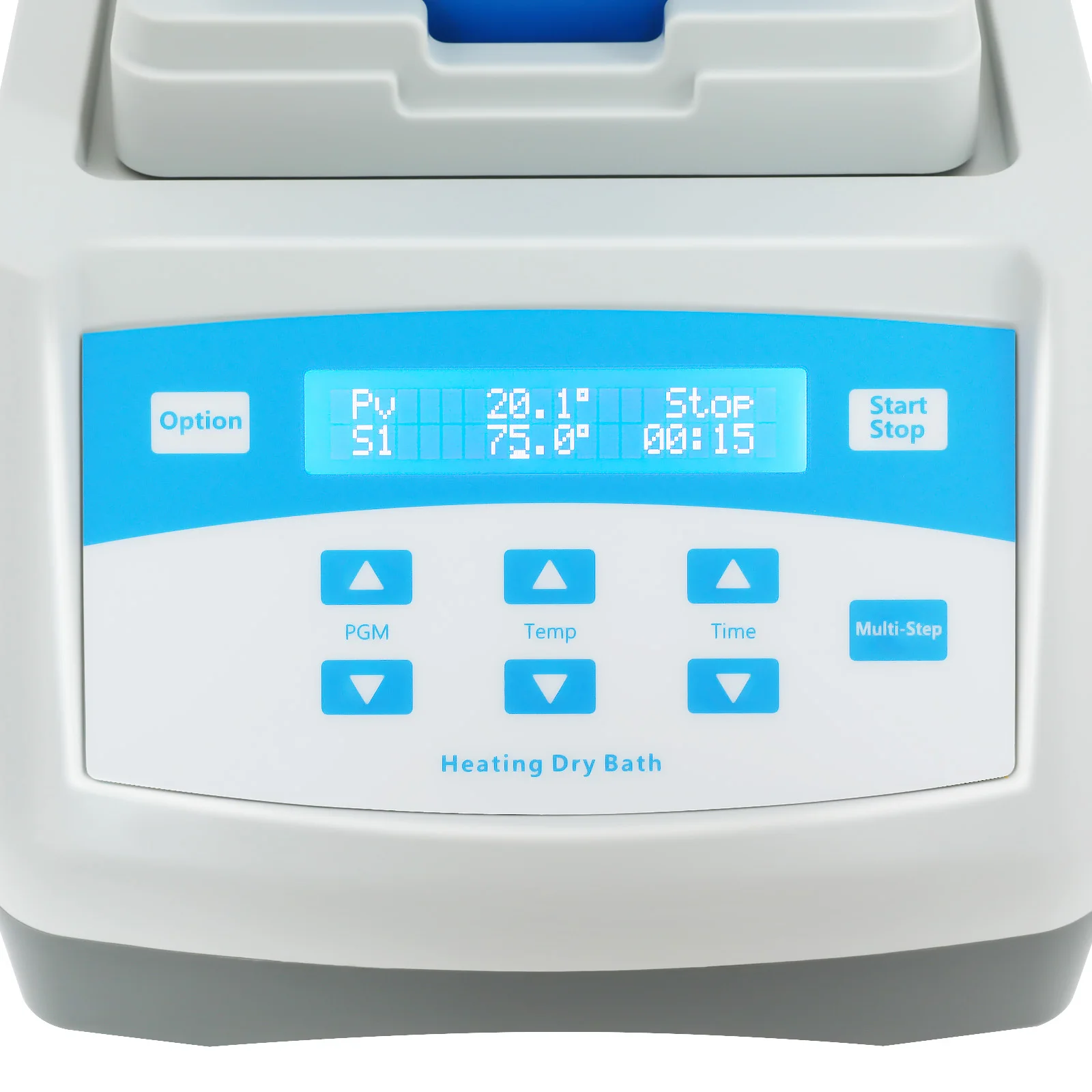 12*5ml 150W PS Gel Heating Machine Portable Grey+ Blue Gel Heating Machine for Sample Storage and Reaction PRP Gel Preparation