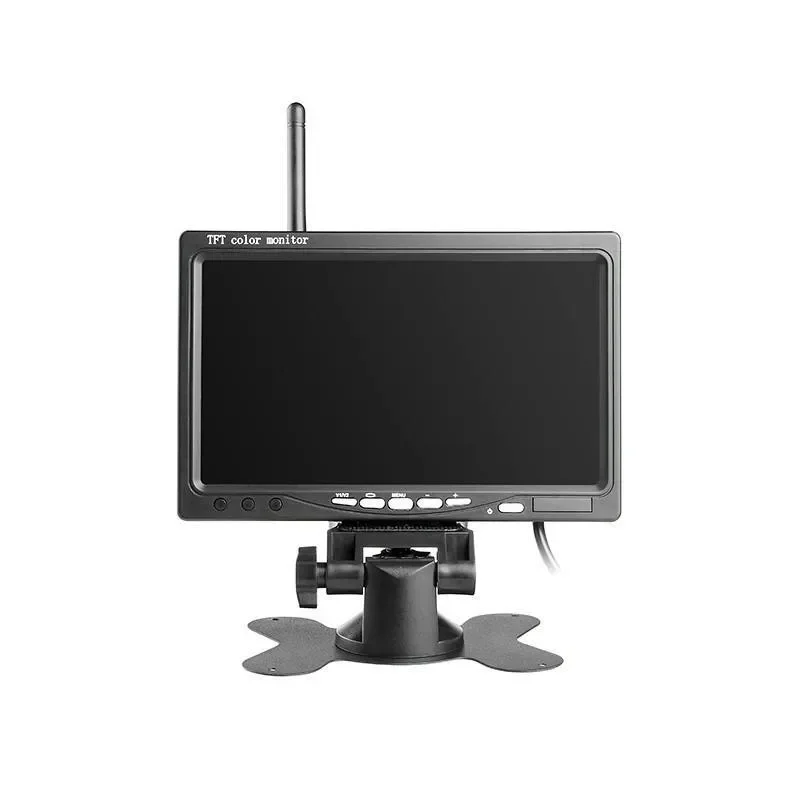 7 Inch Wireless Car Monitor Reversing Image High Definition Truck Wireless Camera Reversing Display Set