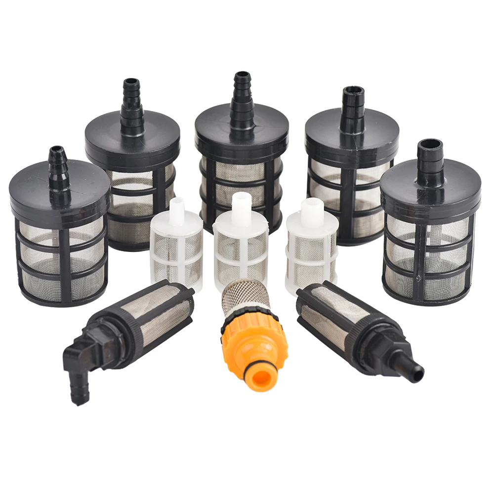 Filtro de mangueira para irrigação de jardim, pulverizador Venturi, filtro de bomba, válvula de retenção, filtro líquido, malha, lavagem de carro,