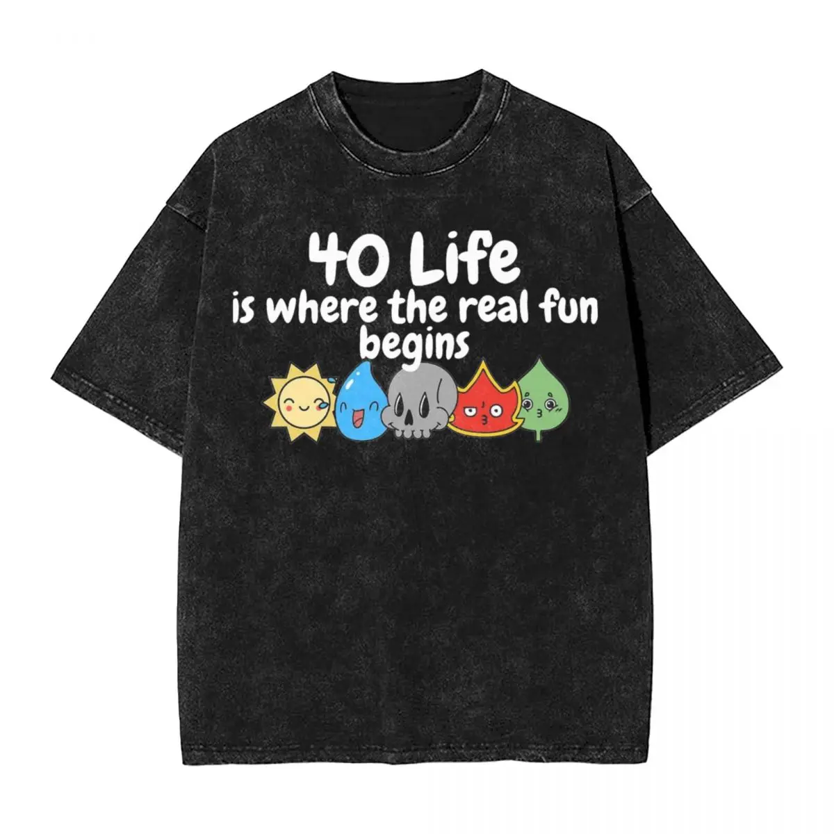 

Мужские футболки Magic The Gathering 40, жизнь там, где настоящие развлечения начинается топы в стиле MTG, уличная футболка, крутая повседневная футболка