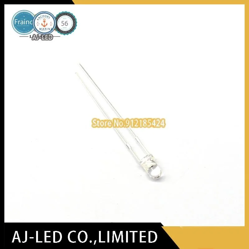 10pcs/lot SFH4350 infrared emitting light-emitting diode 3mm wavelength 850/860nm angle ±13° high power new