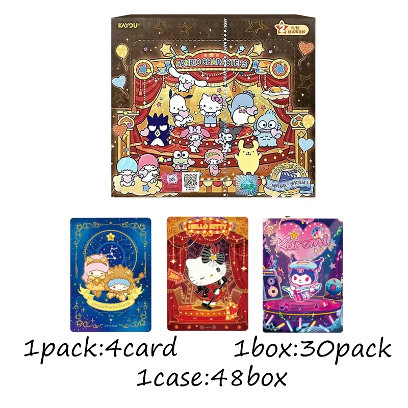 Wholesale Kayou Sanrio Family Dream Collection Cards Shadow Pack Star Murmur Vol.3 Genuine Anime Trading Cards Gift