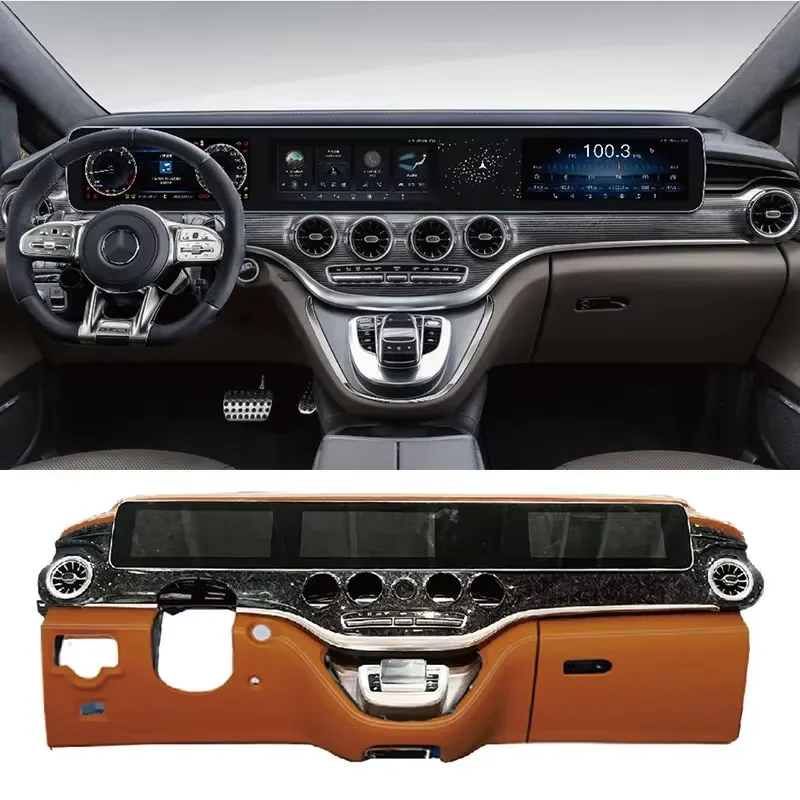 OUYE for Car Modification Dashboard Trim Panel Interior Accessories Console Bumper