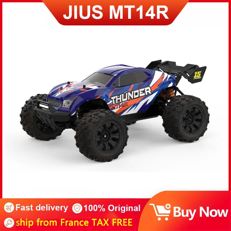 JIUSI PT14R MT14R 1/14 RC Cars 4WD 80km/h Brushless Motor 2.4G  Racing Car