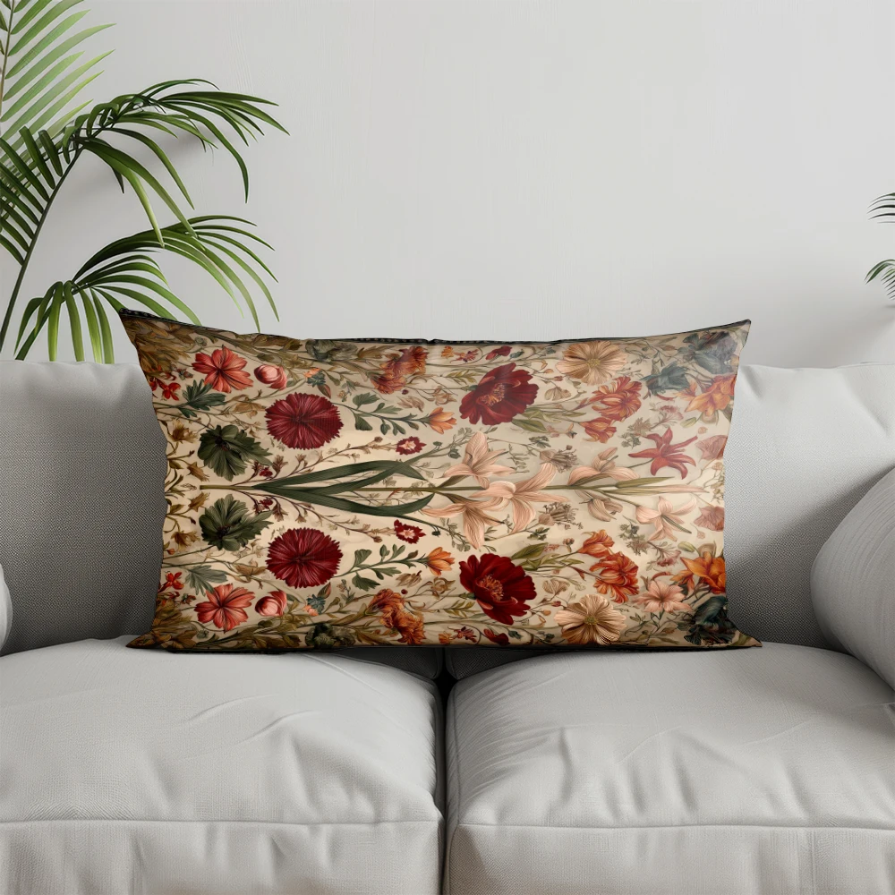 Home Decor Dragon-Print Rectangular Pillow Cover Suitable For Sofa Bedroom Car Pillow Cover Cushion Rectangular Back Cushion