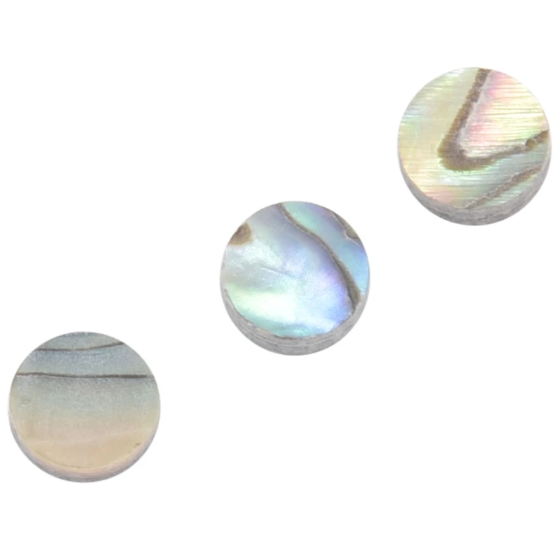 12 Pcs New Zealand Abalone Luthier Dots Inlay 6Mm Fret Side Marker For Guitar Ukulele Bass