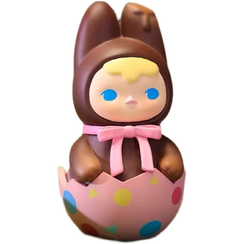 Original Limited Edition Chocolate Bunny Series Pucky Action Figure Toys PVC Pucky Doll Gifts for Kids Lovely Pucky Figure Doll