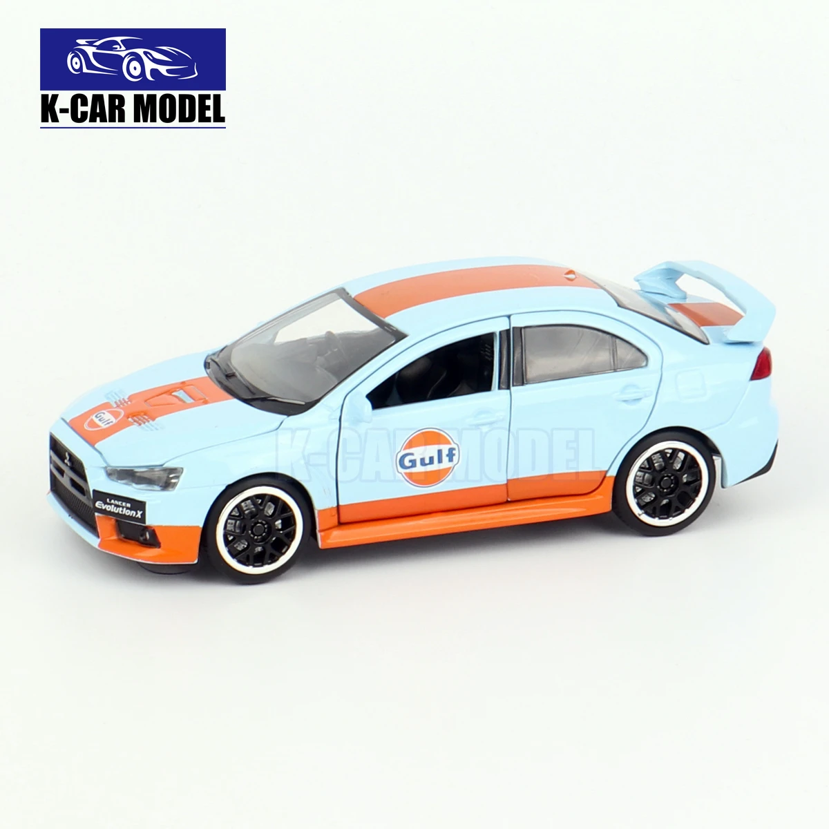 

JKM 1/32 Lancer Evo X 10 Alloy Car Model Diecast Metal Toy Vehicles Car Model Simulation Sound Light Collection Kids Gift