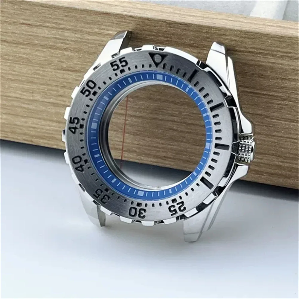 Boîtier de Montre Étanche 30iko de Grande Taille, 44mm, pour NH35 NH36 NH34 4R35A 4R36A, Mouvement de Plongée Mécanique, Adapté au Cadran 28.5mm, DIY