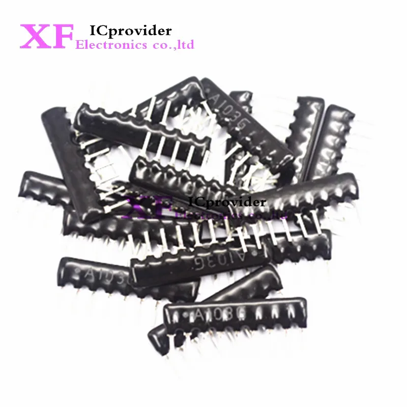 10pcs 9PIN 8PIN 7PIN 6PIN 5PIN exclusion Network Resistor array DIP 100 220 470 680 1K 1.2K 1.5K 2K 2.2K 4.7K 5.1K 10K 100K ohm