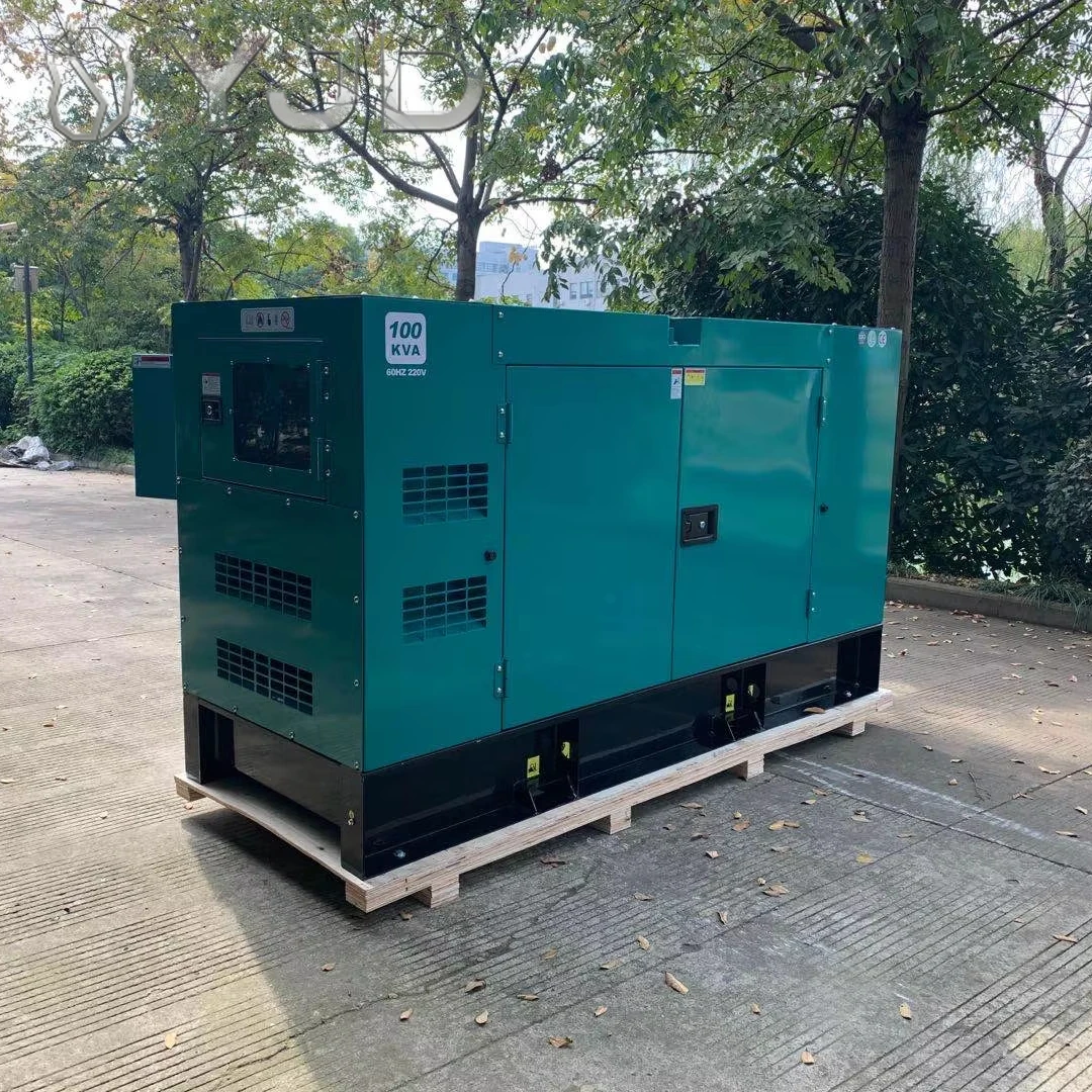 60kva 70kva 80kva diesel Generator Power by Cums 4BTA Engine Silent/open Type Factory Sell