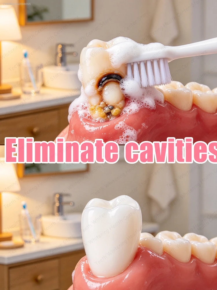 Зубная паста от кариеса，High-tech toothpaste that can repair cavities