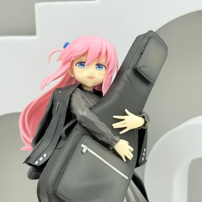 วัสดุพีวีซีขนาด 20 ซม. โบชชิ เดอะ ร็อค! ฟิกเกอร์สาวอนิเมะ 2 มิติ ท่ากีตาร์ ของตกแต่งห้องและโต๊ะทำงาน ของเล่นสุดฮิต ของขวัญ