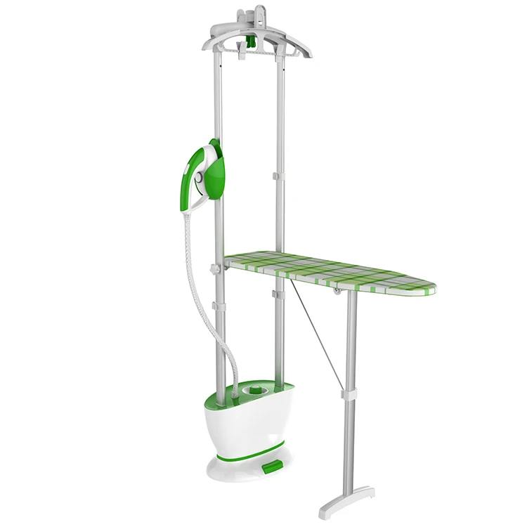 Support Samples Professional Portable Garment Steamer Double Pole with Ironing Board for Clothes