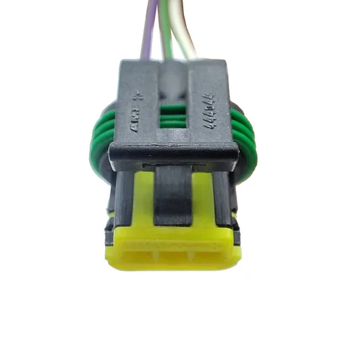 Imagen 2 del producto Sensor de 3 vías, conector de clavija de arnés de control de amortiguación de cable automático de inyector TPS 444044 -1 DJ7039YC-1.5-21 Para Magotan Bora