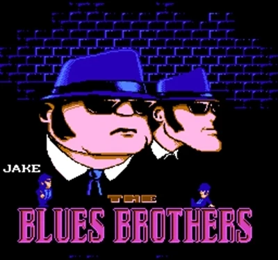 Blues Brothers 60 Pin Game Card Free Region For 8 Bit Video Game Player