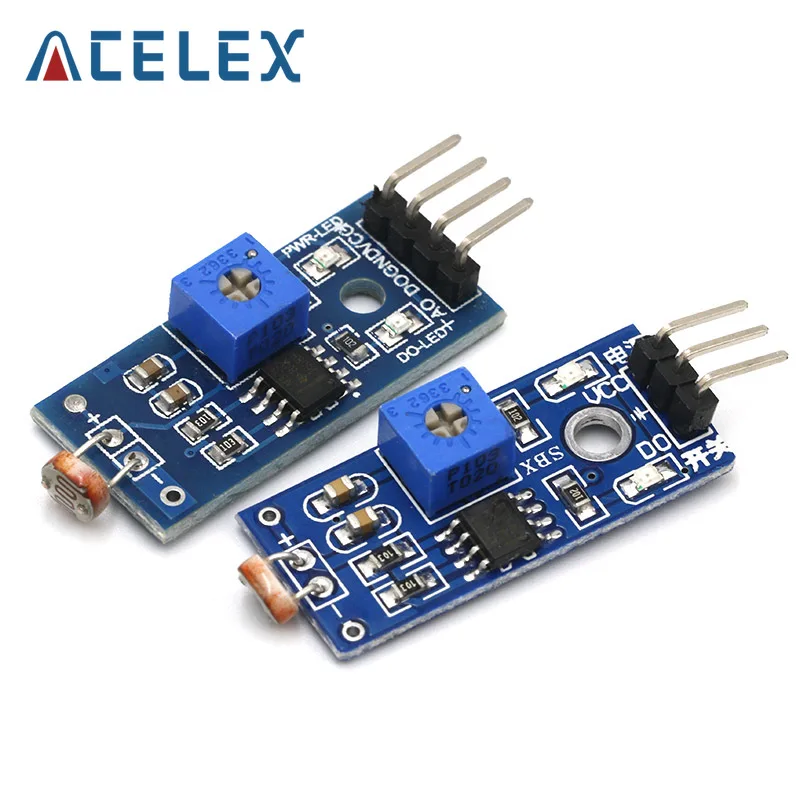 Photosensitive brightness resistance sensor module Light intensity detect New For Arduino