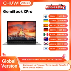 CHUWI GemiBook XPro 14 inç UHD Ekran Dizüstü Bilgisayar 8 GB RAM 256 GB SSD Intel Celeron N100 Windows 11 Bilgisayar Soğutma Fanı Dizüstü Bilgisayar