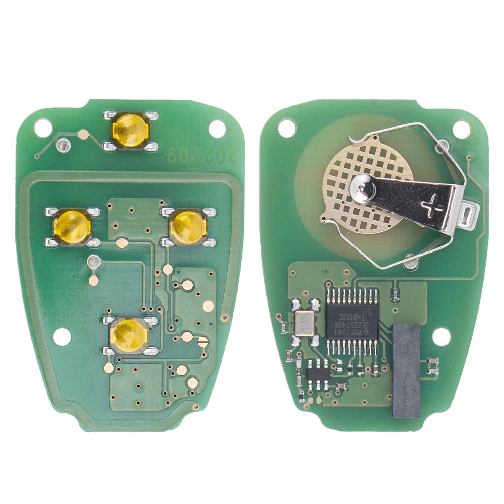 รีโมทกุญแจรถยนต์ Okey รุ่น KOBDT04A ID46 315/433 MHz สำหรับรถ Dodge RAM, JEEP Commander, Compass, Grand Cherokee, Liberty, Wrangler