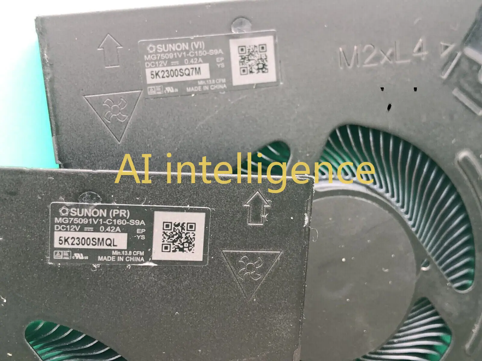 Originale per DELL Alienware M16 R1 ventola di raffreddamento R + L 2023 DC12V