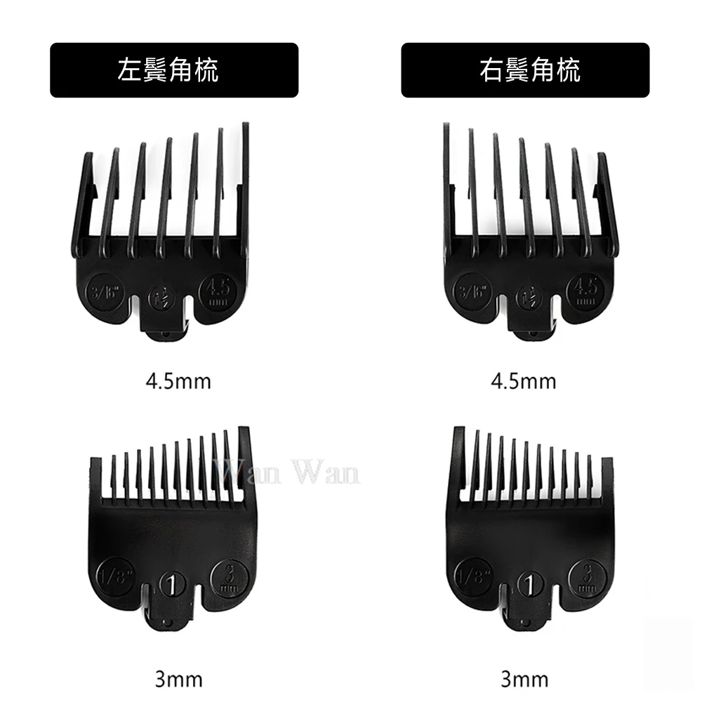 Hair Clipper Guards For Wahl Electric Clipper Limit Comb Barber Shop Professional Trim Sideburns Guide Combs Hairdressing Tools