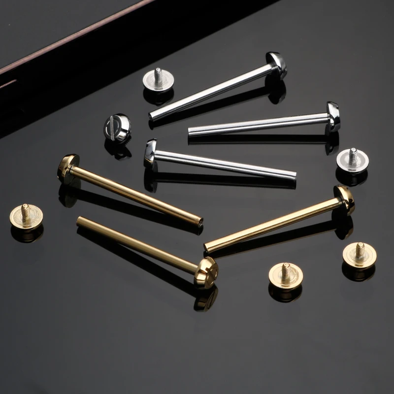 High Quality Stainless Steel Watch Strap Screw Rod For Versace V-Race Series Connecting Rod Table Axis Waterproof 24mm