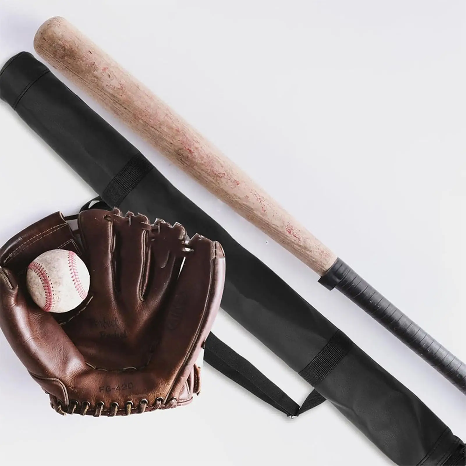 Bat Protector Sleeve For Baseball Large Capacity Bag Bat Cover Bag For Practice League High School Travel Sports College