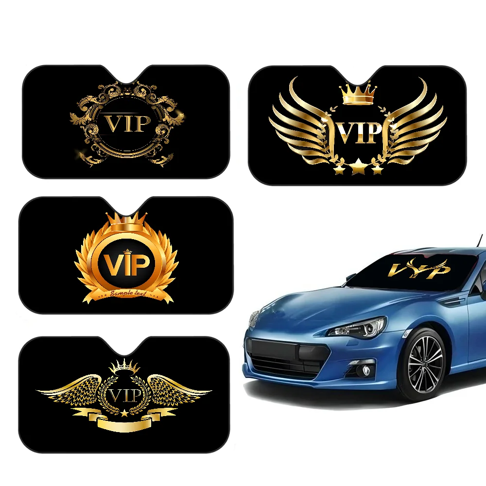 VIP 100% Hot Sale Amine Car Windshield Sunshade Cover Foldable Automotive Sun Shade Visor Window Uv Reflector Cars Keep Car Cool