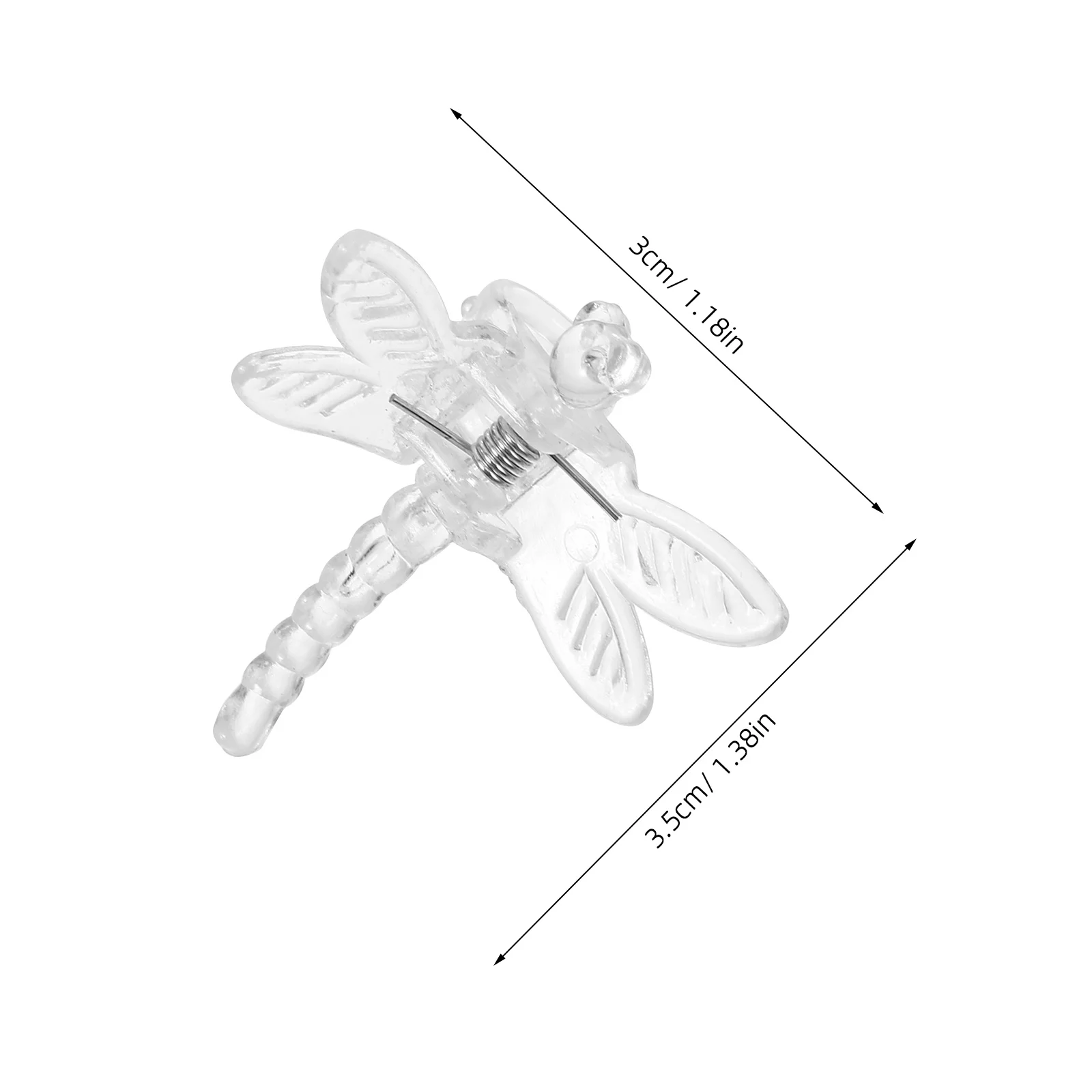 10 قطعة مقاطع الأوركيد واضح نبات صغير الجذعية دعم مقاطع لنباتات الحديقة لا ضرر تثبيت سريع الكرمة الخضروات الطماطم الفاصوليا