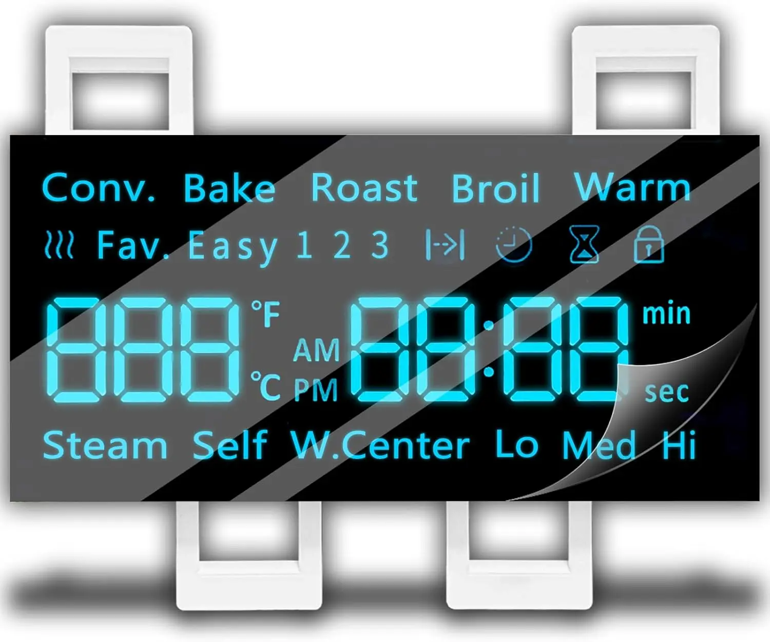 

Upgraded DE07-00129A LED Display Board for Samsung Electric Range Oven Stove, Better Than OEM Quality, Fits Multiple Models