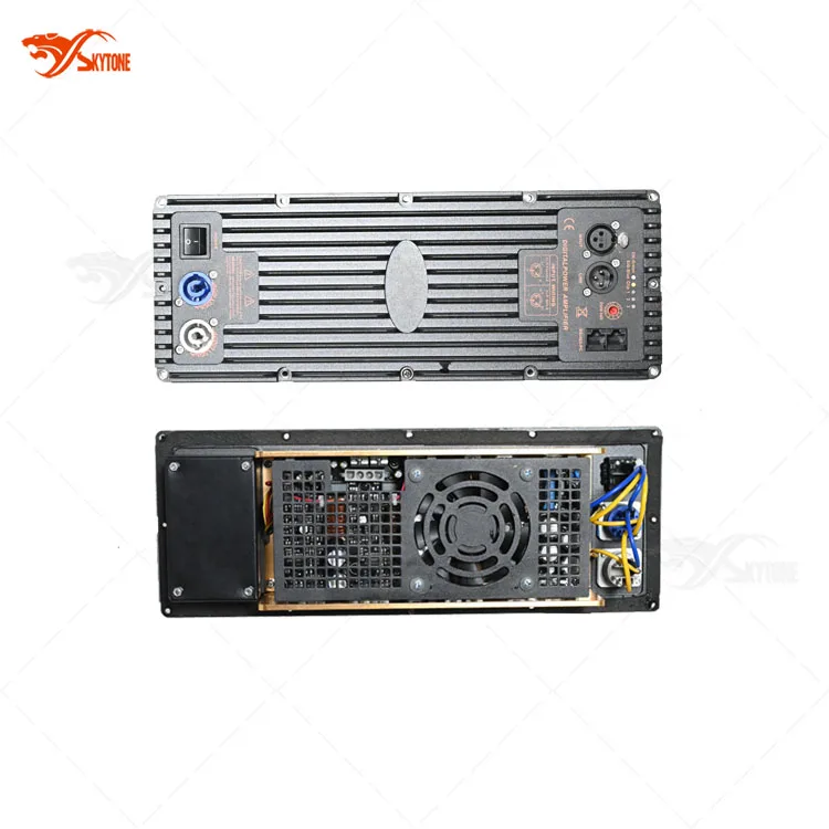 

Poweul Wide Voltage 90-265V Power Amplifier Modules Class D DSP Line Array Speaker Amplifier