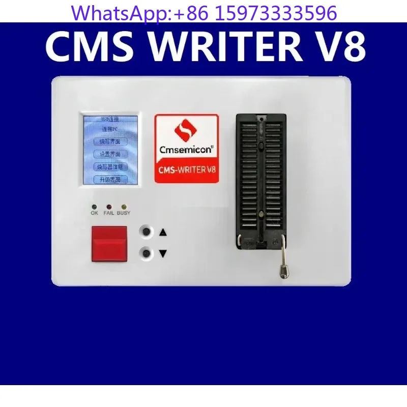Programming Download Writer Device CMS WRITER8 V8 for Industrial Chip Program Debugging Circuit Control Equipment Parts