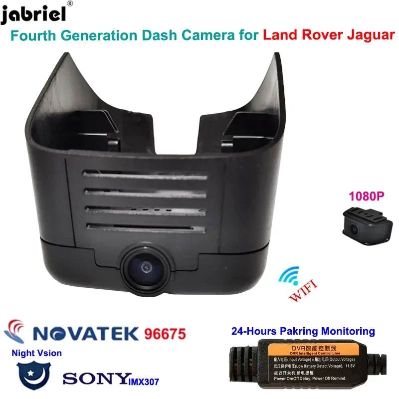 Full HD Wifi Car Dvr Dash Cam Camera for Jaguar XJ for Jaguar XJL for Jaguar E pace for Land Rover Range Rover Velar 2018 2019