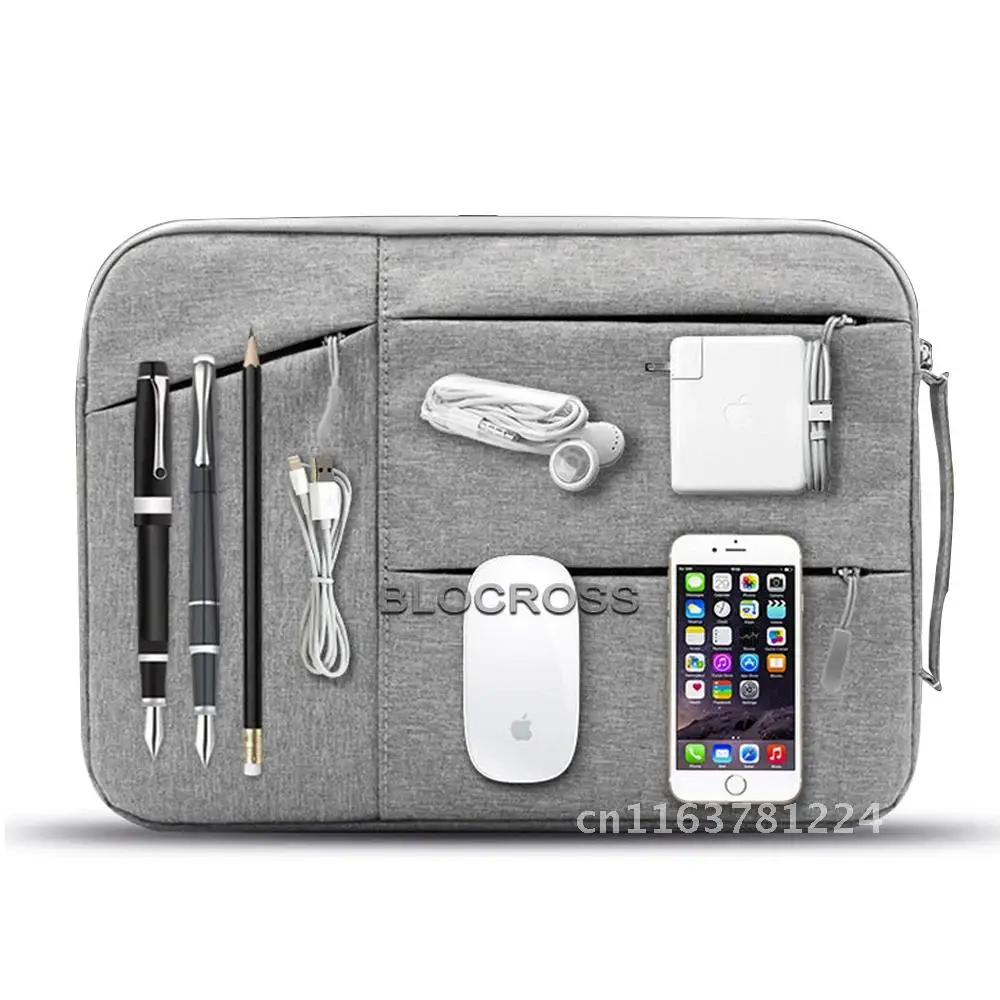 Laptop Sleeve Briefcase for MacBook Pro 13 Air 13 Waterproof Carrying Case 13'' 14'' Shoulder Handbag for CHUWI GemiBook Pro 14