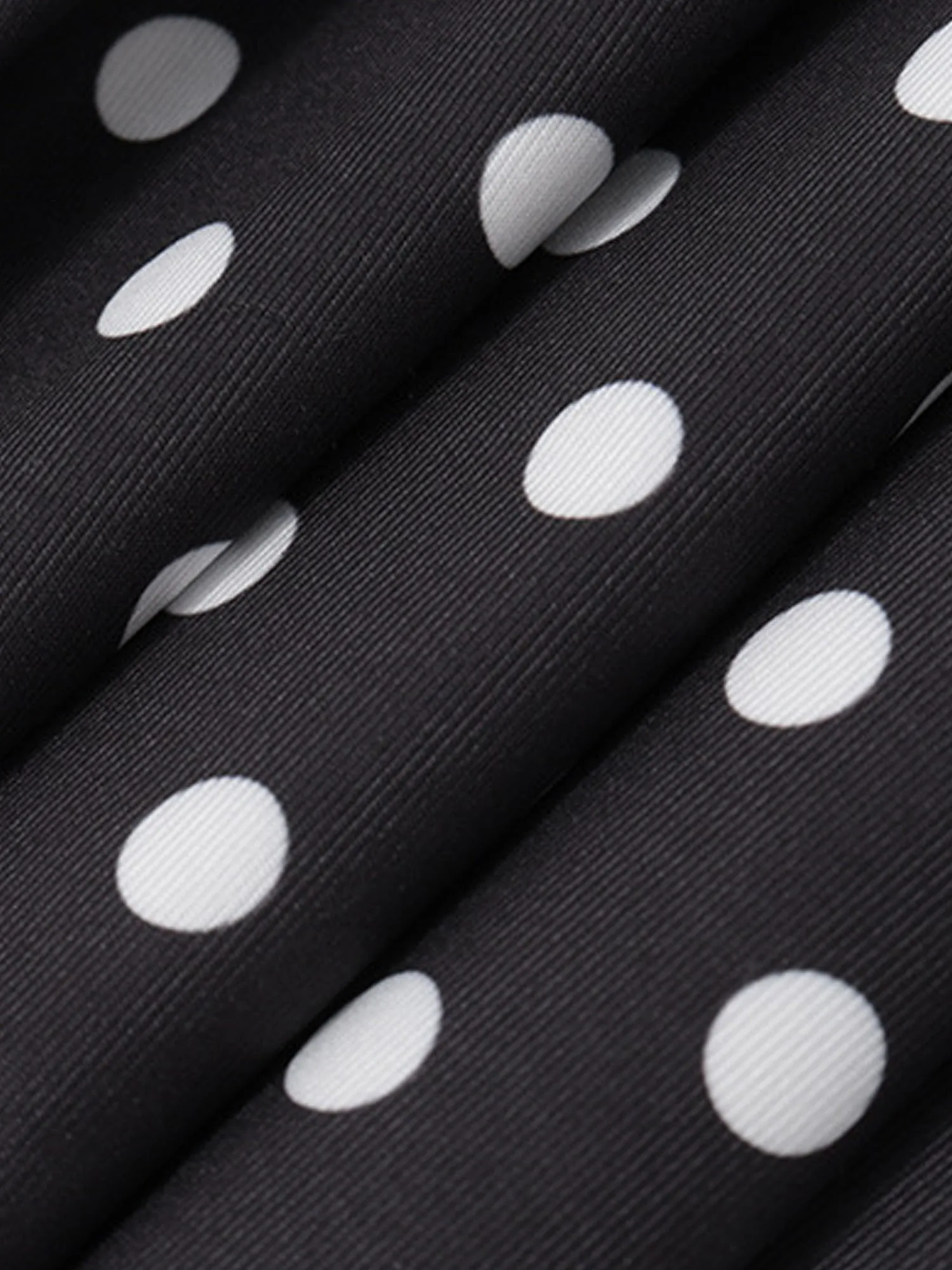 Abito da cocktail da festa da donna anni '20 Mini abito a pois con lacci Halter senza maniche aperto sul retro Abito a trapezio per abito casual quotidiano