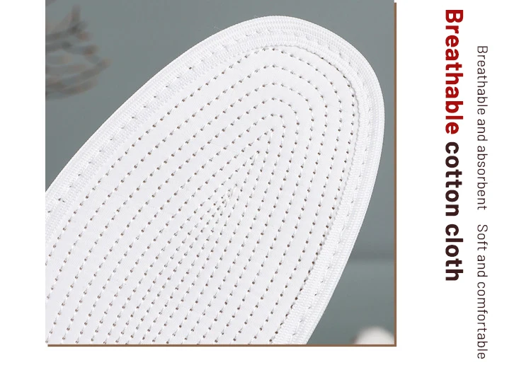 3 Paar neunlagige Baumwoll-Einlegesohlen, schweißabsorbierende Einlage für Damen und Herren, atmungsaktiv, geruchshemmend, bequeme, langlebige Sportschuhsohle – Detail 10