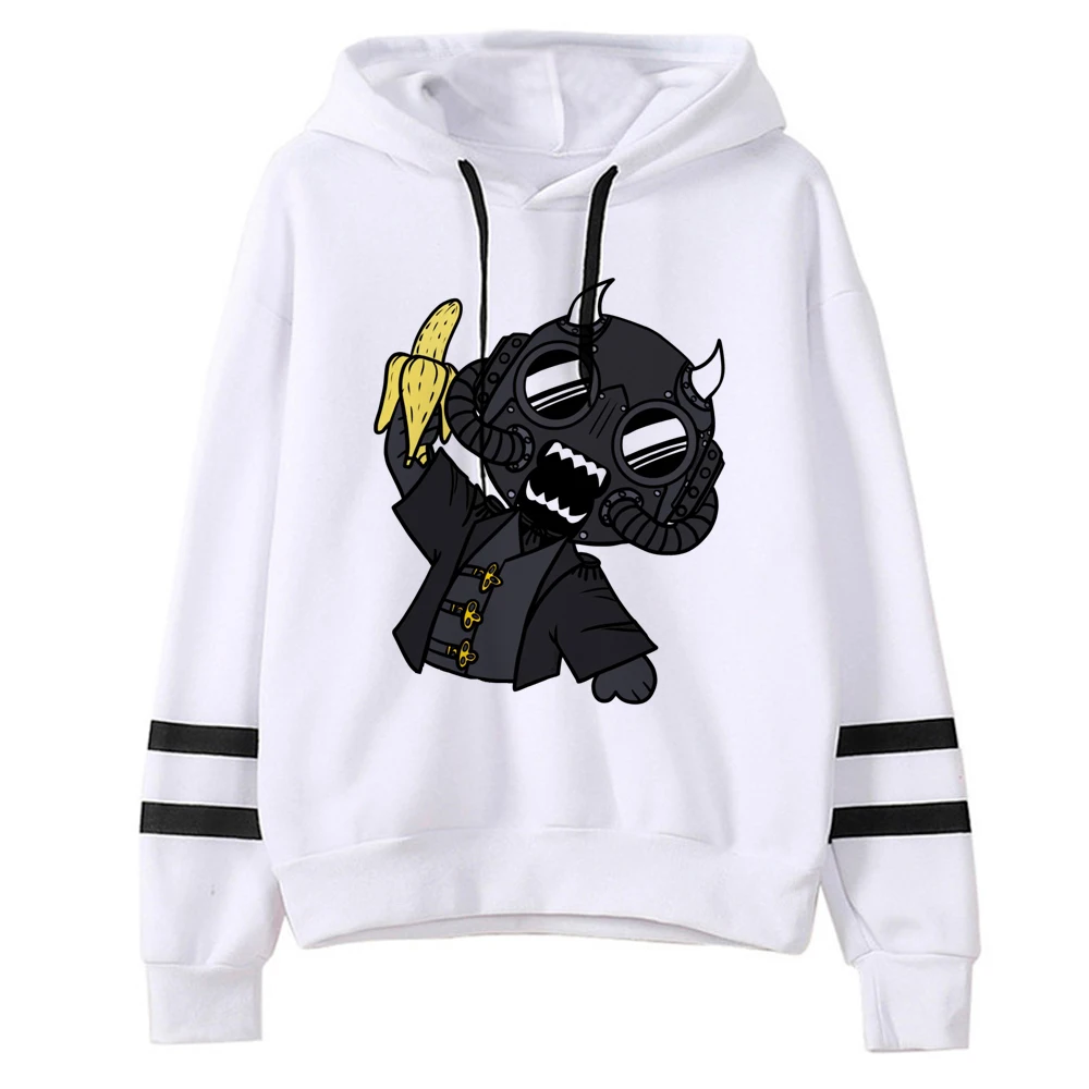 Ghost Band hoodies women gothic streetwear funny Winter  hoddies Hood female 90s sweatshirts
