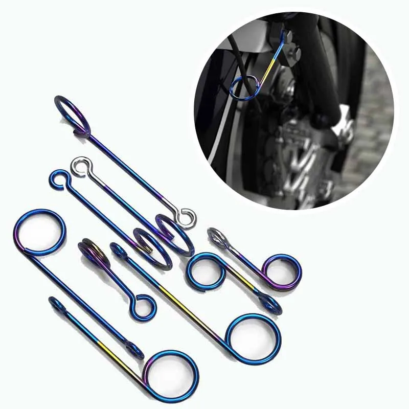 Collier de serrage de câble de tuyau de frein modifié pour moto, clip de support de tube, véhicule tout-terrain, accessoires universels, conduite de
