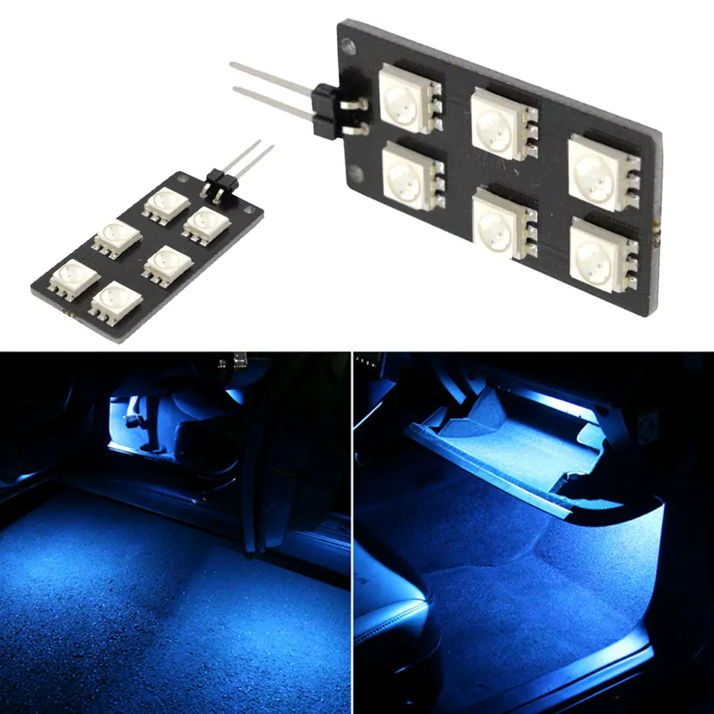 Universal Interior Lamp Car Motorcycle Indoor SMD-5050 Light Footwell Lights White Red Blue Led Lights for Car Atmosphere Light