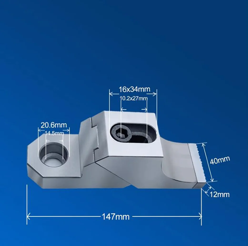 One-Way Heavy-Duty Toad Pliers CNC Mold Processing Side Fixed Anti-Warping Multi-Station Precision Vise OK Clamp