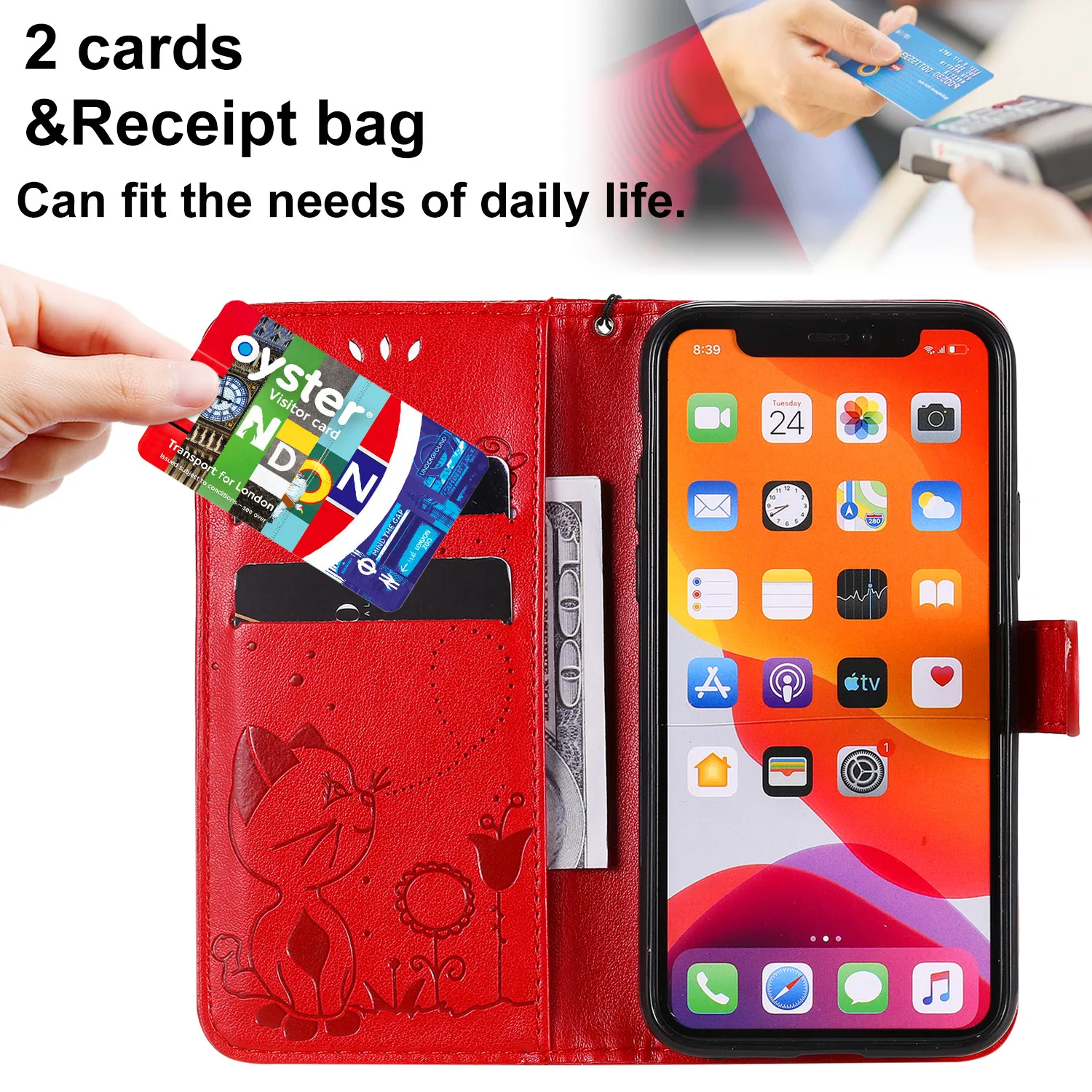 Leather Case Protect Cover For Moto G4 G5 G7 Plus G8 Power Lite E4 E5 E6 E7 E13 E20 E22 E32 Stand Flip Wallet Phone Case