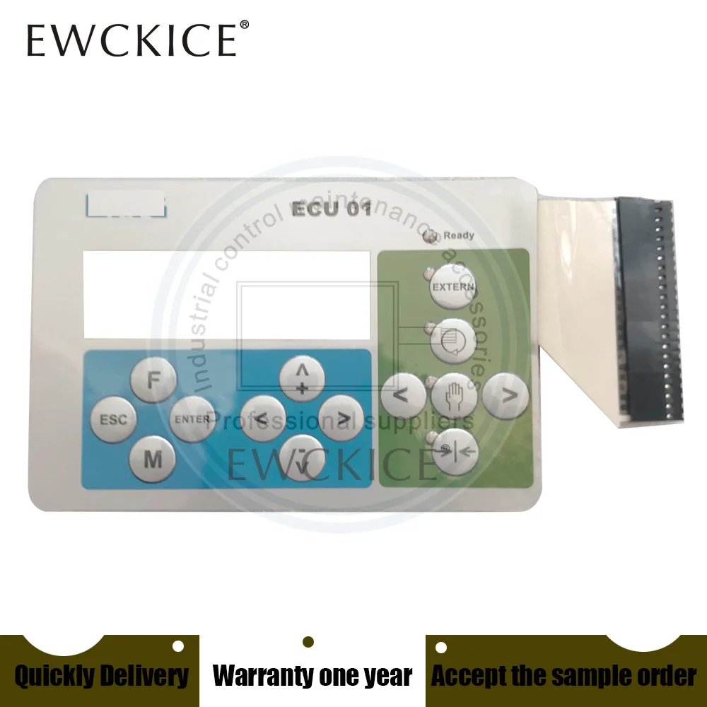 

ECU 01 HMI ECU01.5 PLC Membrane Switch keypad keyboard