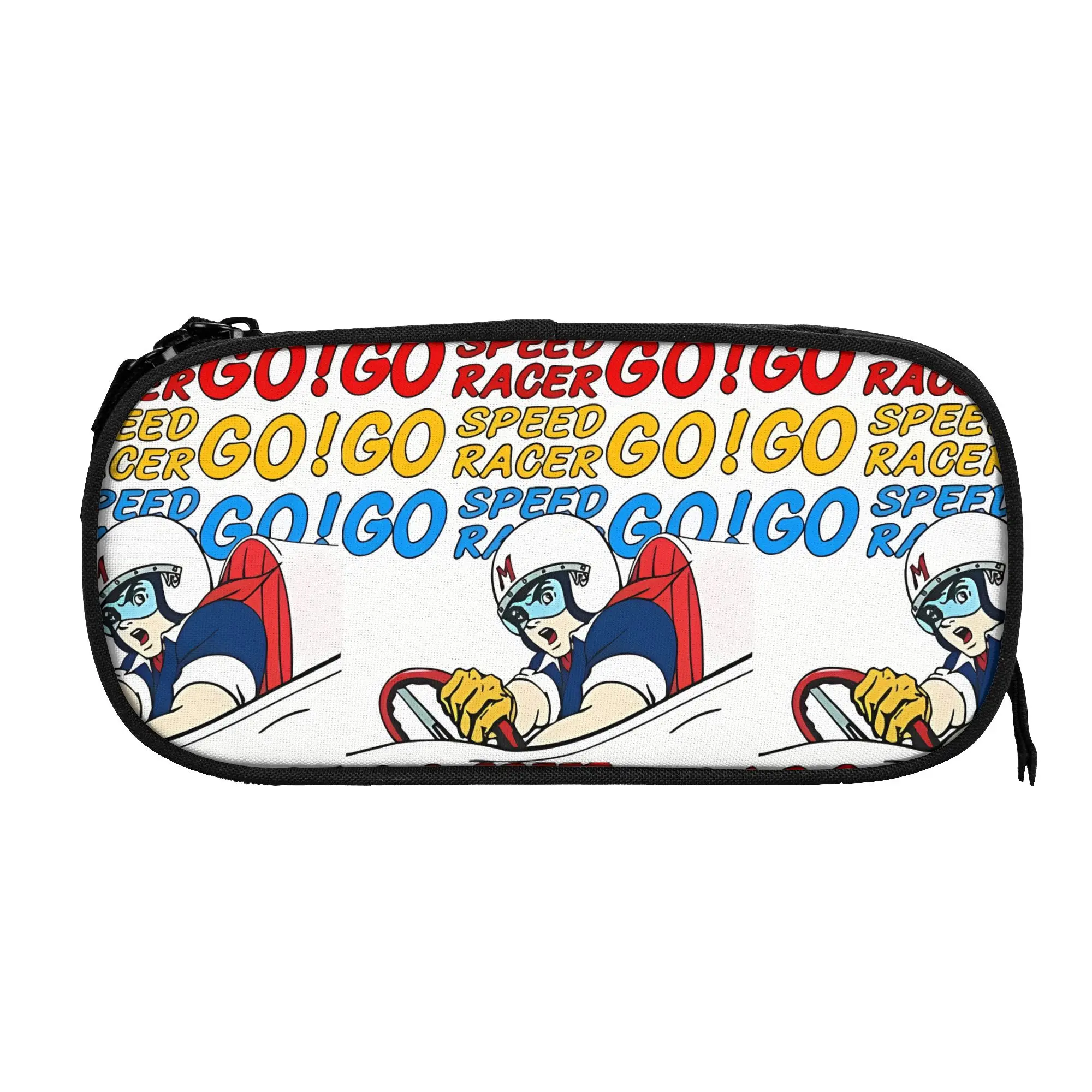 1 Piece Lightweight GO SPEED Pencil Case Teen Pen Bag Speed Racer School Stationery Bag