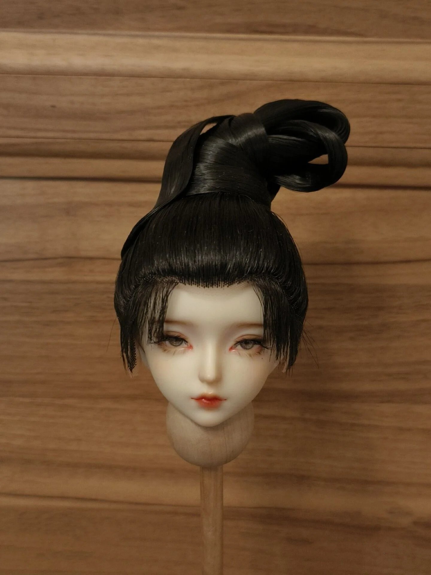 1/4 1/3 Scale BJD Samurai Wigs Ancient Costume Hanfu Vintage Hair Fairy Wig For MSD SD13 Girl SSDF Uncle Doll Accessories A1498