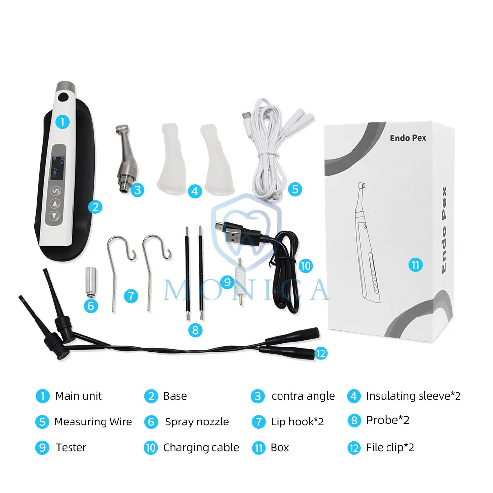 Wireless / Cordless Endo Motor With Built-in Apex Locator