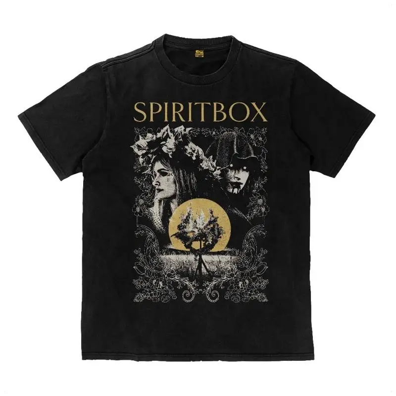 Camiseta Spiritbox Folklore Band Heavy Metal de algodón S 5XL TN0331