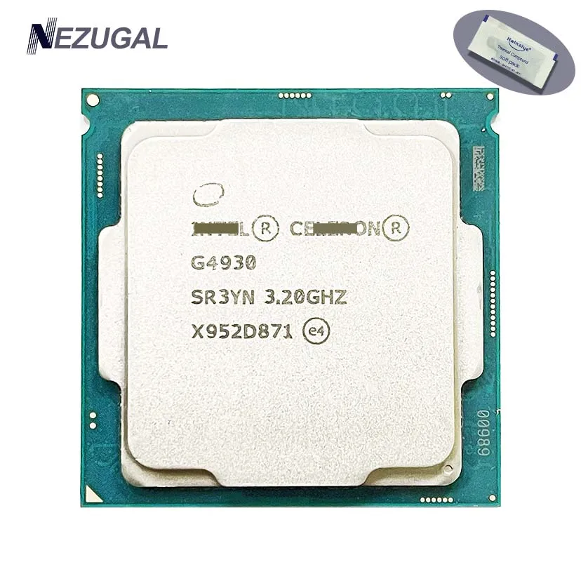 G4930 3.2GHz Dual-Core Dual-Thread 54W CPU Processor LGA 1151