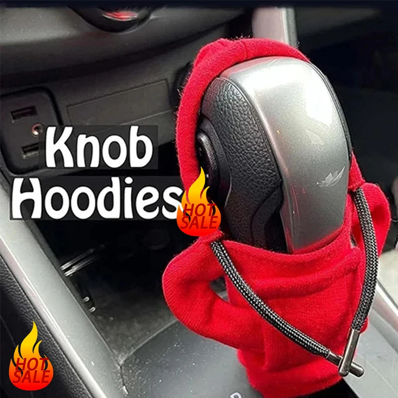 Car Shift Handlebar Gloves Fashion Hoodies Car Interior Accessories Gear Handles Creative Shift Lever Handle Kits Shift Knob